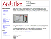 Tablet Screenshot of ambiflex.com
